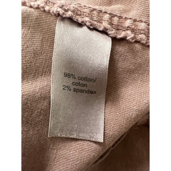 Maurices Women Button Denim Jacket Plus Size 3X Dusty Rose Pink 3 Season Coat - Picture 9 of 10